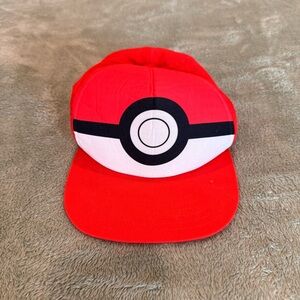 Pokemon Red and White Kids Hat OS